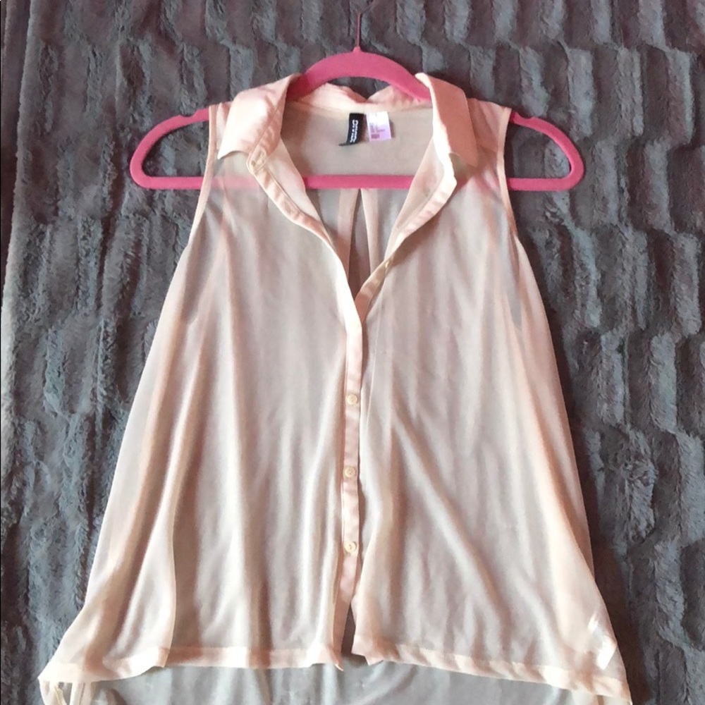 Cream blouse